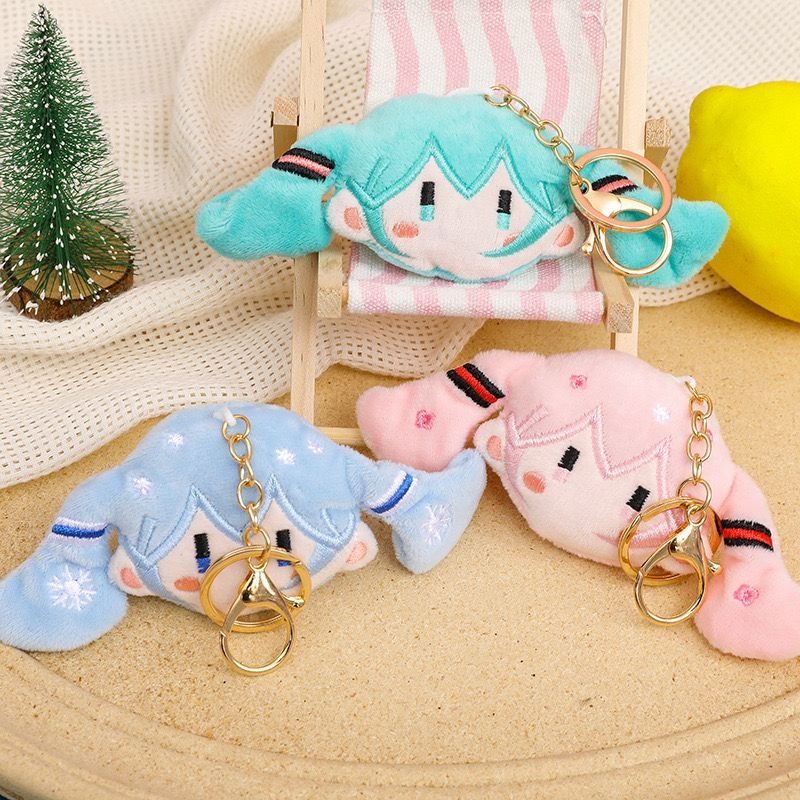 Hatsune Miku Keychain & Plush  - Anime Cosplay Miku review and price