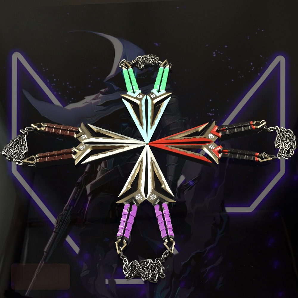 6.3inch Valorant Ninja Kunai K - Anime Cosplay Real review and price