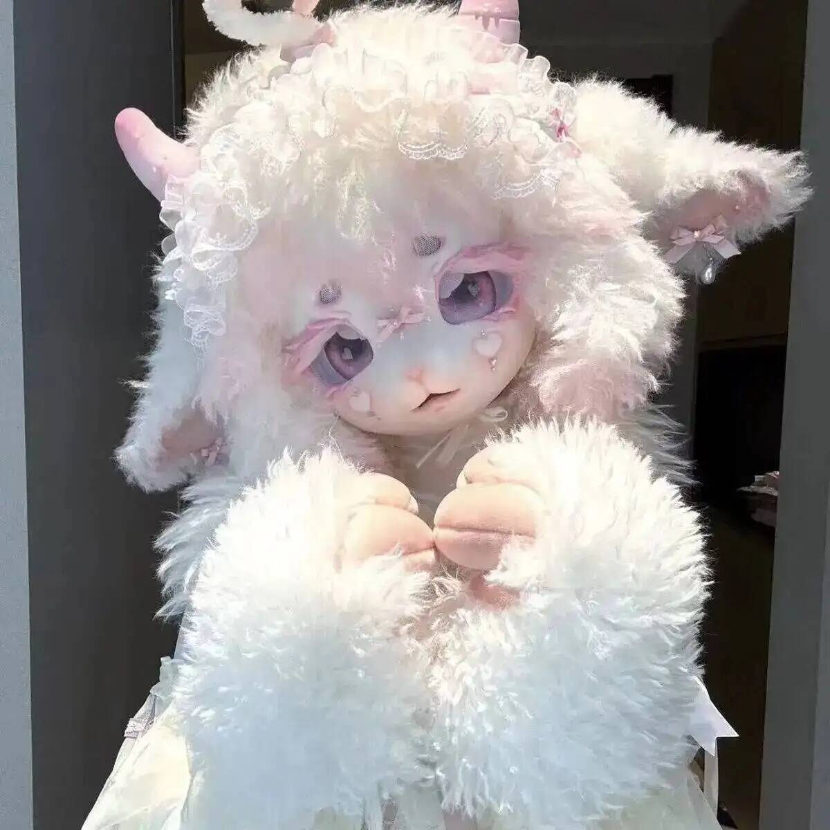 Handmade Kig Fursuit Head Cute - Anime Cosplay Lolita review and price