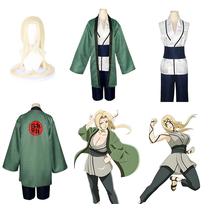 Tsunade Cosplay Costume Anime  - Anime Cosplay Youtube Shorts review and price