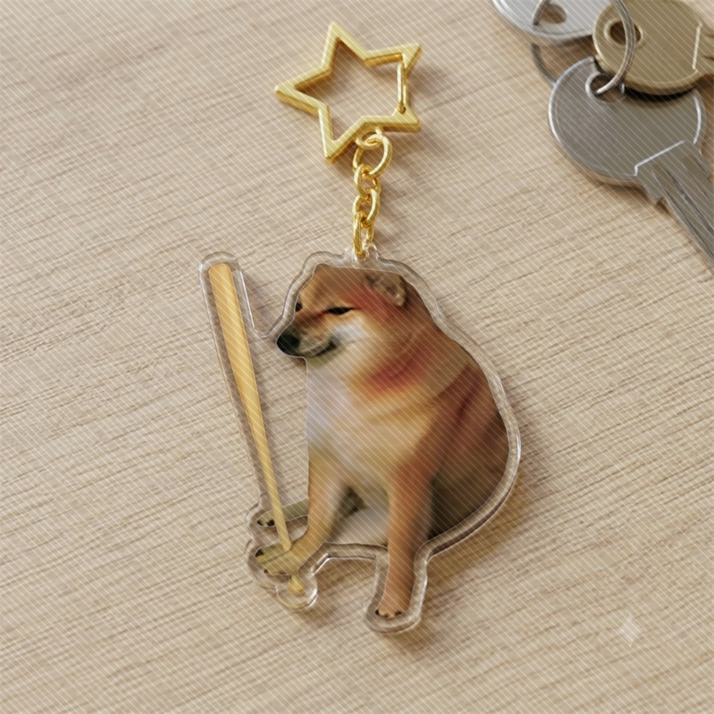 6CM Anime meme Acrylic Keychai - Anime Cosplay Meme review and price