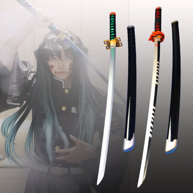 41in/104cm Demon Slayer Katana - Anime Cosplay Real review and price